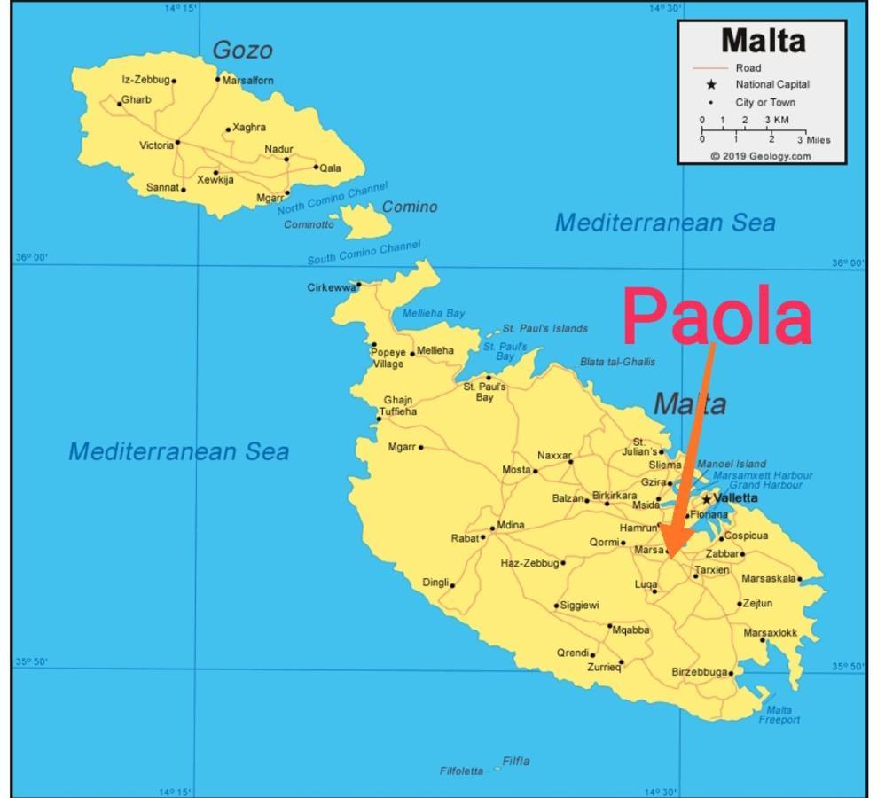 Dhara House Malta Bed and Breakfast Paola Εξωτερικό φωτογραφία